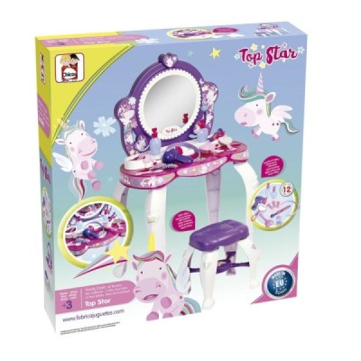 TOCADOR CON 12 ACCESORIOS, TOP STAR