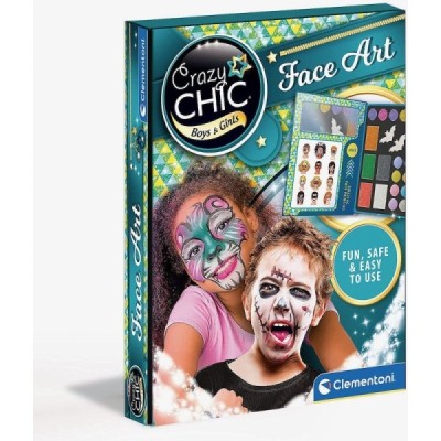 Pinturas de Cara Crazy Chic- Chicos y Chicas
