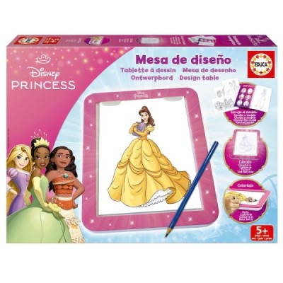 MESA DE DISEÑO DISNEY PRINCESS