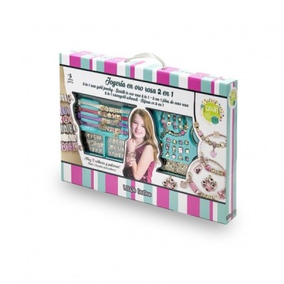 SET DE CUENTAS ORO ROSA -  PULSERAS Y COLLARES