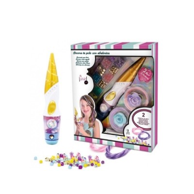 SET DECORA TU PELO UNICORNIO