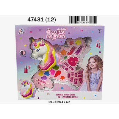 MAQUILLAJE UNICORNIO 3 PISOS