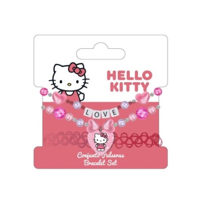 BISUTERIA PULSERAS HELLO KITTY