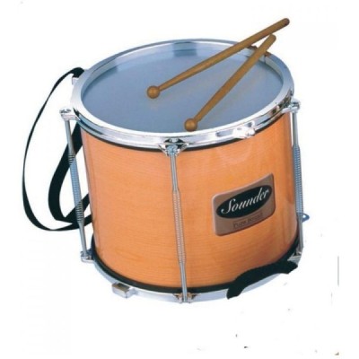 TIMBAL SOUNDER METALIZADO, EN BOLSA 24,5cm x 20cm