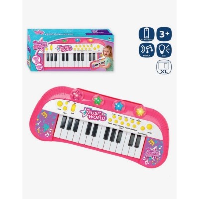 ÓRGANO MULTIFUNCIÓN 40 CM -CON LUZ Y MÚSICA