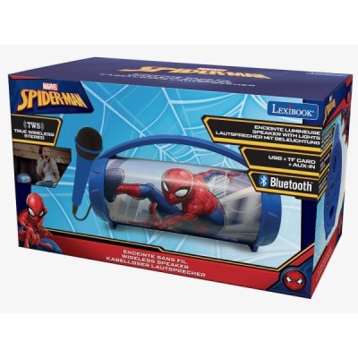 ALTAVOZ CON LUZ SPIDERMAN