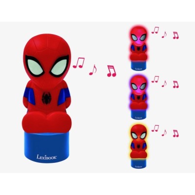 LUZ NOCTURNA Y ALTAVOZ SPIDERMAN