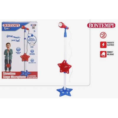 MICRO ELÉCTRICO De ESCENARIO ROJO