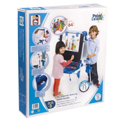 PIZARRA DOBLE, MAGNÉTICA Y TIZA (120x62.5x60cm)