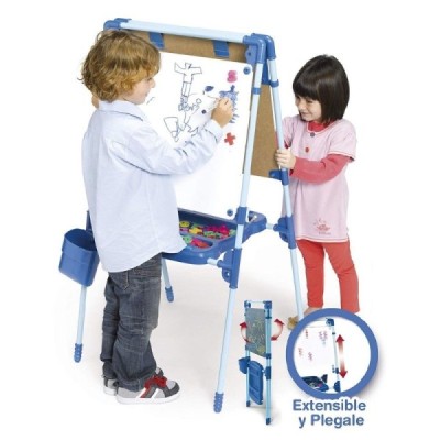 PIZARRA DOBLE, MAGNÉTICA Y TIZA (120x62.5x60cm)