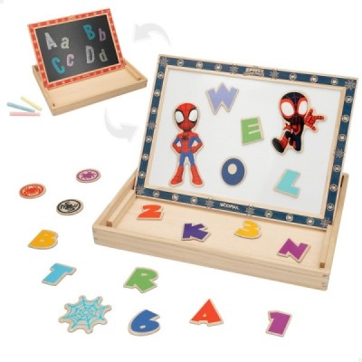 Spidey PIZARRA MAGNÉTICA de MADERA