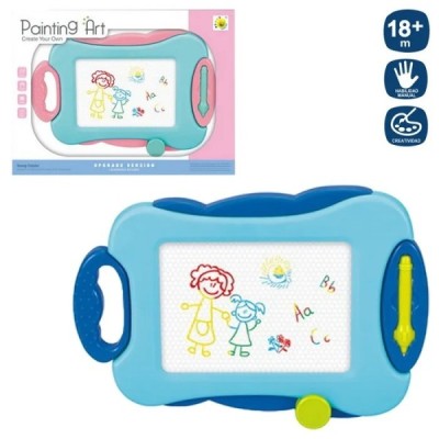 PIZARRA MAGNÉTICA 30 X 21 CM 2 COLORES