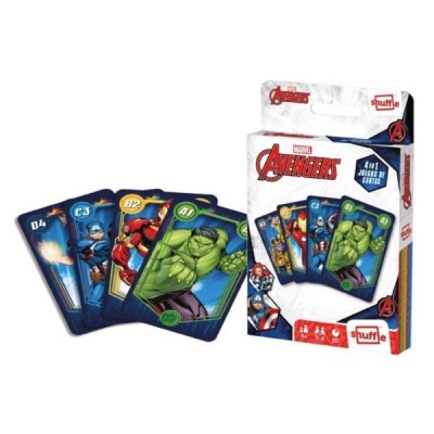 Juego Cartas SHUFFLE FUN Avengers