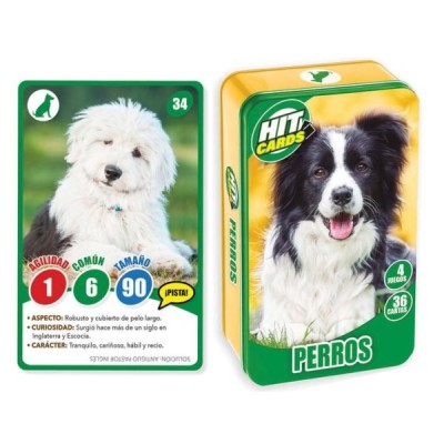 Juego Cartas HIT Perros en Caja