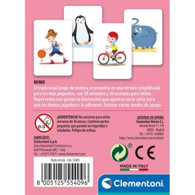 Juego Cartas Mimo