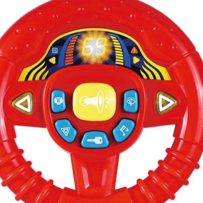 VOLANTE BABY ROJO CON LUCES Y SONIDOS TACHAN