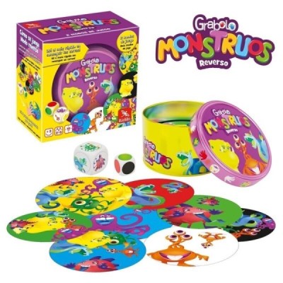 Juego Cartas Grabolo Monstruos Reverso