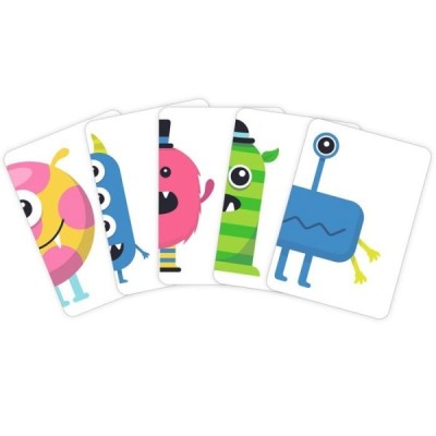 Juego de Cartas Medio Monstruo