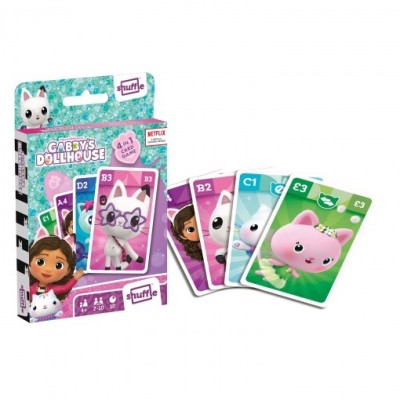 Juego Cartas SUFFLE GABBY'S DOLLHOUSE