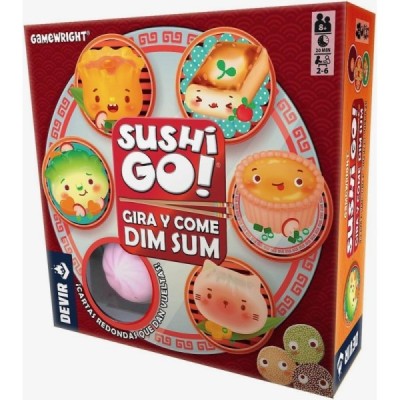 Juego cartas SUSHI GO GIRA Y COME DIM SUM