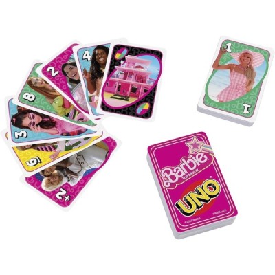 JUEGO Cartas UNO "BARBIE THE MOVIE"