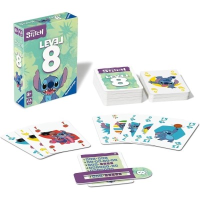 Juego cartas Level 8 Stitch