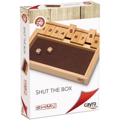 JUEGO SHUT THE BOX (MADERA FSC)