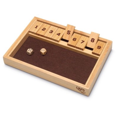 JUEGO SHUT THE BOX (MADERA FSC)