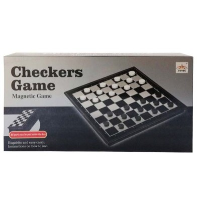 JUEGO DAMAS MAGNÉTICO 25X13