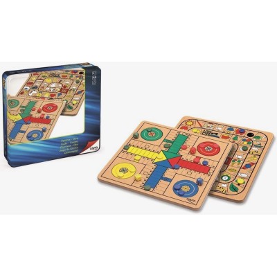 PARCHIS/OCA EN CAJA METAL