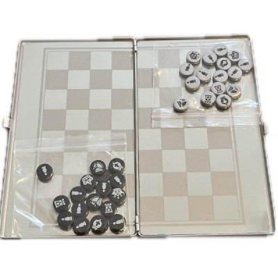 Juego Ajedrez magnético de viaje adulto