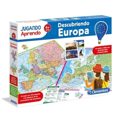 JUEGO,  MAPA GEO DESCUBRE EUROPA