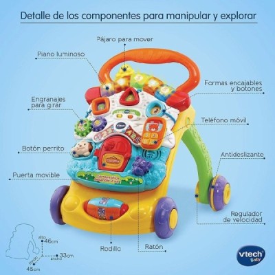VTECH, ANDADOR CORREPASILLOS, ANDANDIN