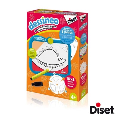 DESSINEO APRENDE A DIBUJAR, PIZARRA BORRABLE