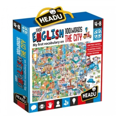 Puzzle Easy English 100 Palabras, Ciudad.