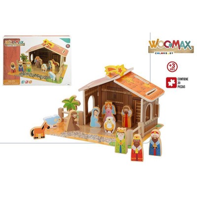 BELEN MADERA 20 PZAS WOOMAX