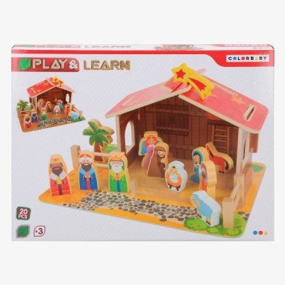 BELEN MADERA 20 PZAS WOOMAX