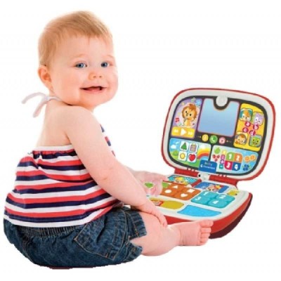 Baby Laptop Tablet Amigos Animales CLEMENTONI