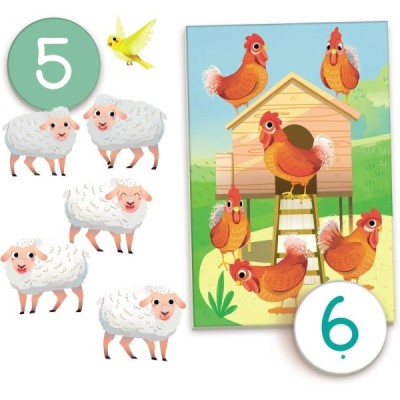 Números del 1 al 10, Juego Educativo