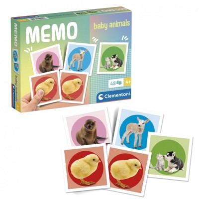 Memo Pocket - Baby Animals