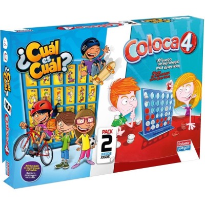 JUEGOS ¿CUÁL ES CUÁL? + COLOCA 4