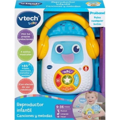 Reproductor infantil Canciones y melodías VTECH