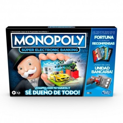 JUEGO MONOPOLY  SUPER ELECTRONIC BANKING