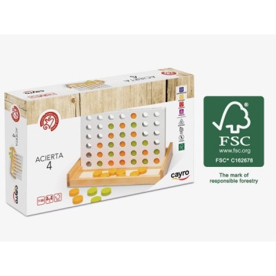 ACIERTA 4 (MADERA FSC)
