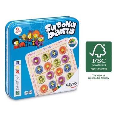 Juego SUDOKU PARTY (100% MADERA FSC)