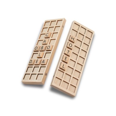 Juego FORMAPALABRAS TRAVEL BOX (100 % MADERA FSC)