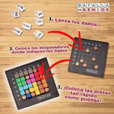 Juego Batalla de Genios Original