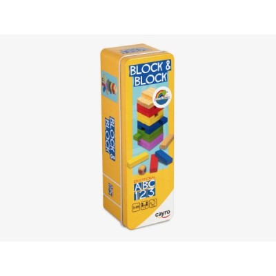 BLOCK & BLOCK METAL BOX (MADERA FSC) 6x18,5x5 cm