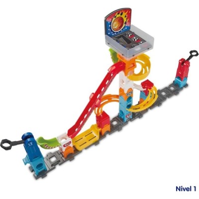 Marble Rush Canasta de Basket Circuito de Canicas