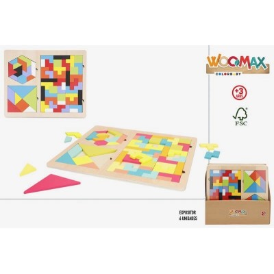WOOMAX-PUZZLE JUEGO MADERA 2Surt